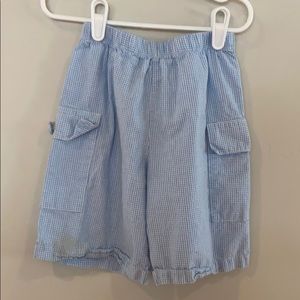 Beehave Light Blue Gingham Cargo